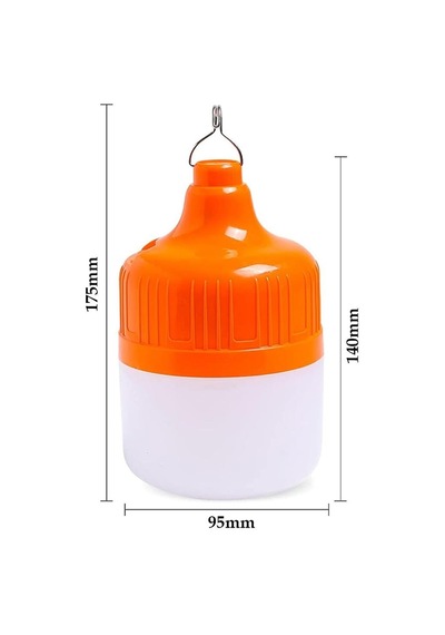 Ayt Ledx Ln-or100g 50 Watt Type-c Şarjlı Taşınabilir Asma Kancalı Kamp Çadır Lambası Led Aydınlatma 1200mah 3 Modlu Beyaz