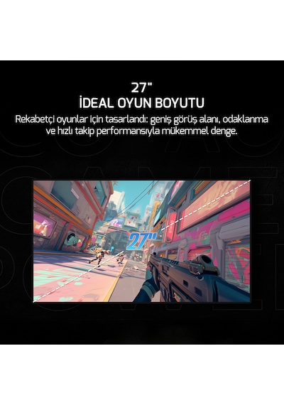 Gamepower Kaze T20 27" 240hz 0.5ms Fhd Fast Ips Gaming Monitör