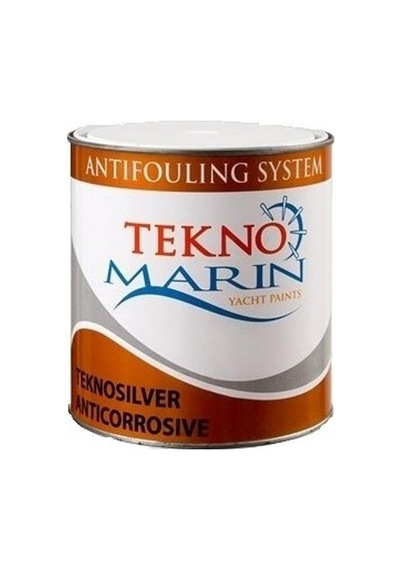 Teknomarin Teknosilver Anticorrosive Astar Boya 3kg Gümüş Gri