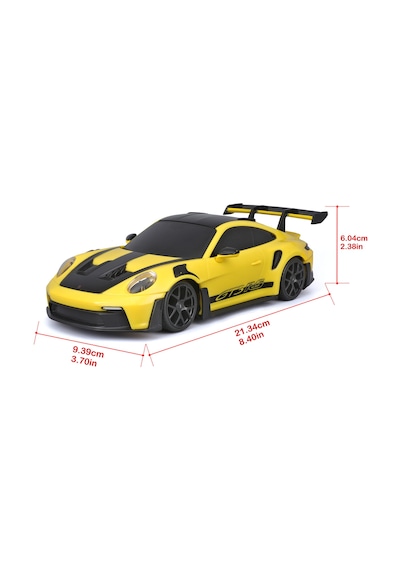 1/24 Porsche 911 Gt3 Rs Işıklı Ve Sesli Araba 81733 Çok Renkli
