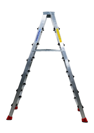 7+7 Çift Çıkışlı Premium Alüminyum Merdiven 50x20 Çok Amaçlı/pratik/kolay 153cm