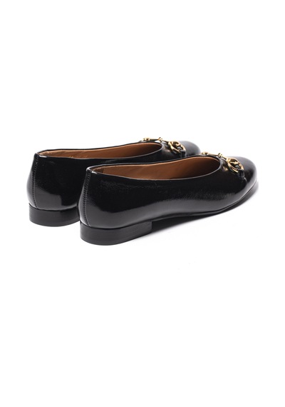Patent Leather Black C07 Babet Kadın Diğer 69 32 V1 Chiara Bellini Patent Leather Weinkled Siyah
