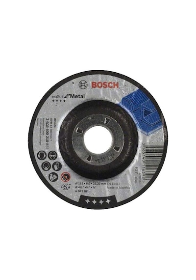 Bosch Expert For Metal 115x6.0 mm Aşındırıcı Disk - 2608600218