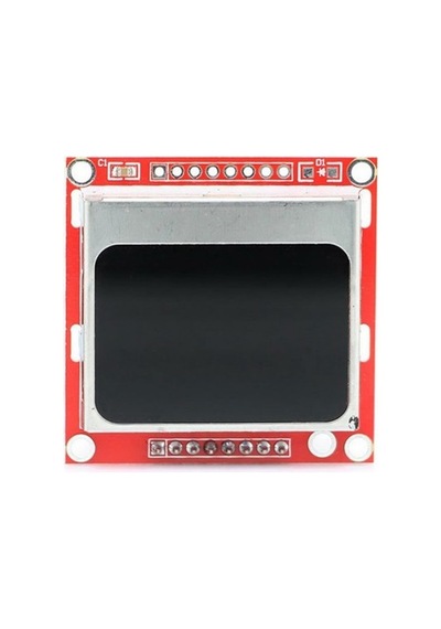 Devremarkt 5110 84x48 Lcd Modül 84 X 48 Pixel Grafik Lcd Display Ekran 5v Beyaz Arka Işık Gösterge Menü Resim