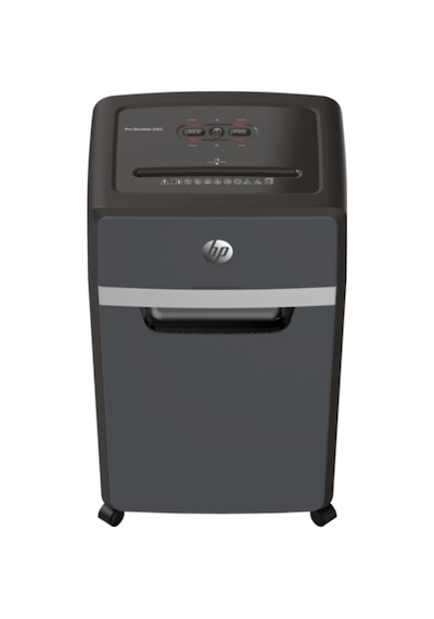HP Pro Shredder 24CC Evrak İmha Makinesi/Kağıt Kırpma Makinesi - Çapraz/Parçacık kesim-4x35mm-30lt