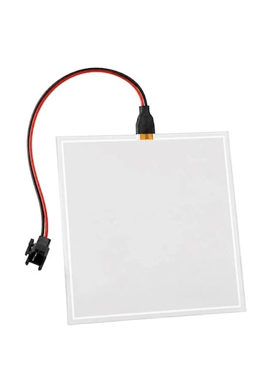 Powermaster Pm-37724 100x100mm Elektrominesans El 3v Led Panel Mavi Aydınlatmalı Esnek Yapı