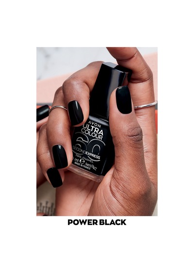 Avon Ultra Color Oje 10 ML Power Black