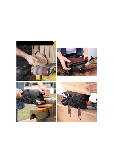 10 Adet Sonsuz Bant 100 Kum Tank Palet Zımpara Kağıdı 75 X 533 Mm