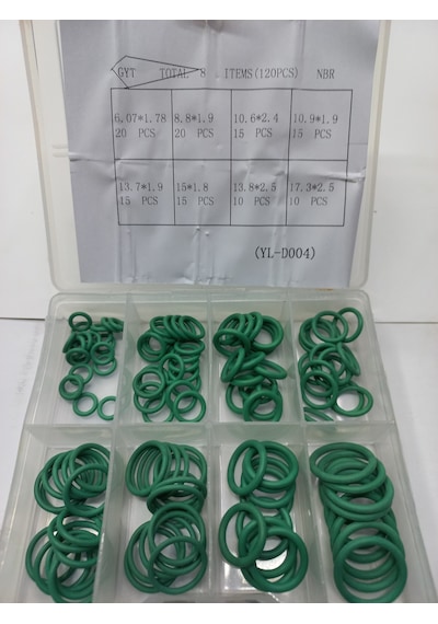 Klima O Rıng Seti Nbr 120 Parça 8 Tip