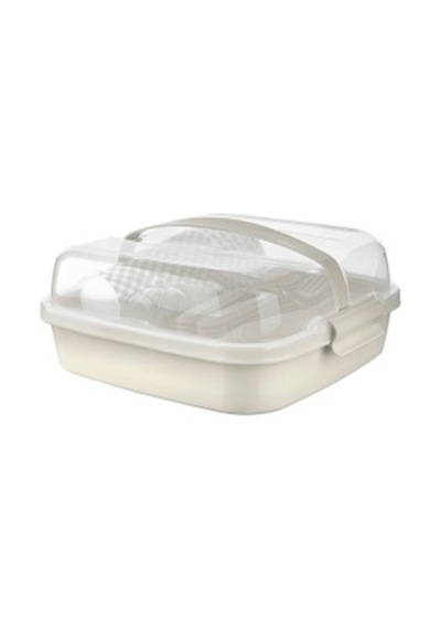 Piknik Seti -32 Parça ( İçiçe Geçebilen Çatal+Kaşık+Bıçaklı )AP-9 Çok Renkli