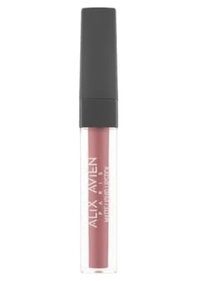 Uzun Süre Kalıcı Kadifemsi Kuruma Yapmayan Mat Likit Ruj - Lipstick 505 Nude Pink 0