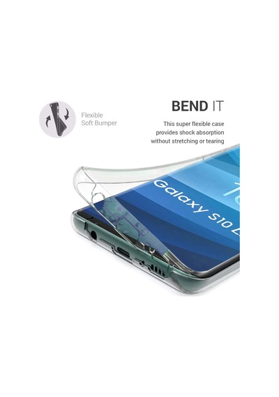 Teknomoda Samsung Uyumlu Galaxy S10E 360 Derece Kilif Seffaf Silikon Ön Arka 397705546