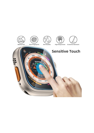 Apple Uyumlu  Watch Ultra 3 49mm Nano Ekran Koruyucu 2 Li Set