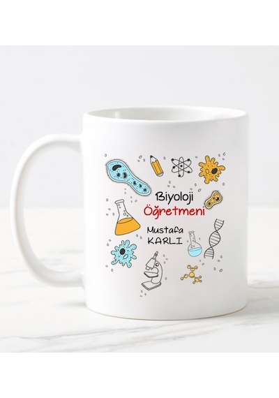 Nilhediye Biyoloji Öğretmeni Kupa Bardağı - 486950669