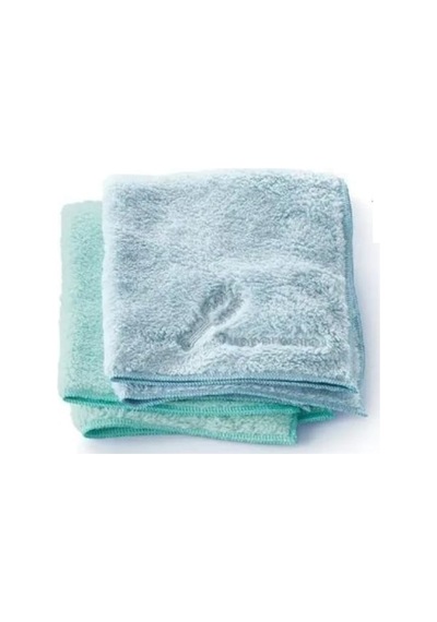 Mikrofiber Toz Bezi 2'li Temizlik Bezi Mavi-mint Diğer