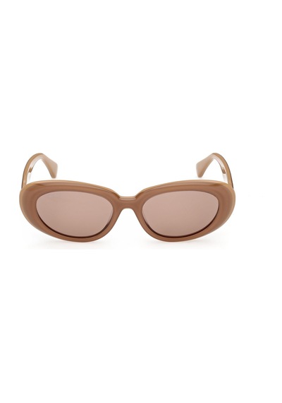 Maxmara Mm0196 46e Kadın Güneş Gözlüğü Kahverengi
