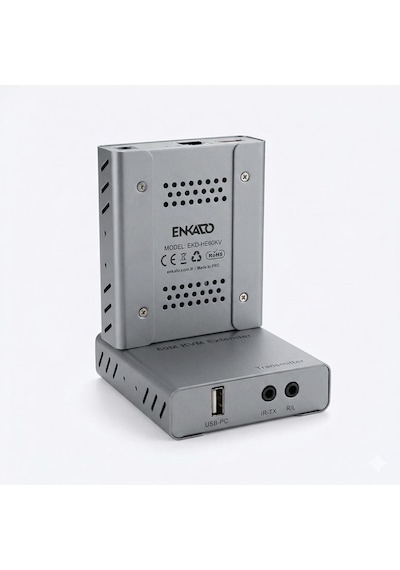 Enkado Ekd-he60kvm 1080p 60 Metre Hdmı Usb Kvm Extender Görüntü Aktarıcı