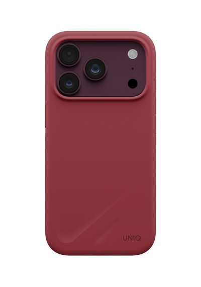 Apple iPhone Uyumlu 18 Pro Kılıf Sıvı Silikon Lino 2.5 Metreden Düşmeye Dayanıklı Soft Yumuşak Magsafe Kapak Kırmızı