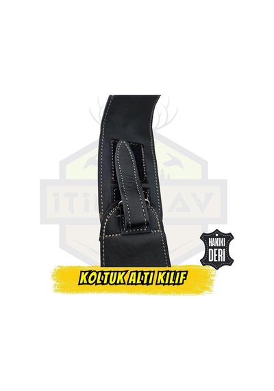 İtimatav Üniversal Hakiki Yumuşak Deri Koltuk Altı Kılıfı - Form 2-1874 Haki