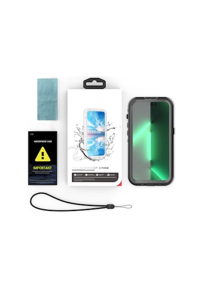 Apple Uyumlu iPhone 14 Pro Kilif 1-1 Su Geçirmez Kilif 560781094