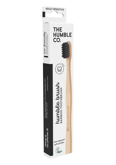 Humble Brush Sensitive Yetişkin Diş Fırçası Siyah
