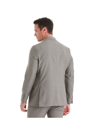 Hatemoğlu Vizon Slim Fit Desenli Kruvaze Klasik Takım Elbise 33202024c010 V02 Vizon
