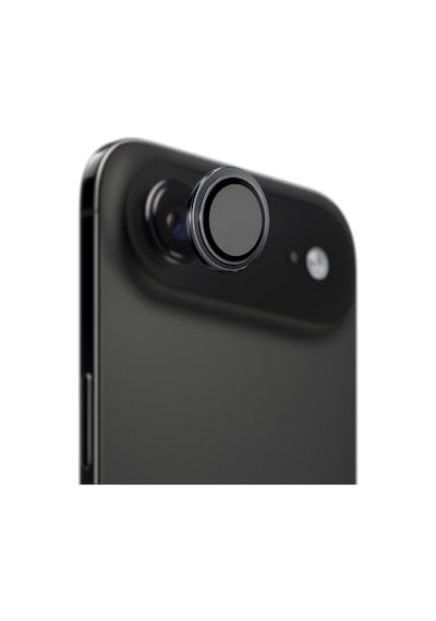 Safeus 9h+ Safir Temperli Kamera Lens Koruyucu, Apple Uyumlu iPhone 17 Air İle Uzay Siyahı