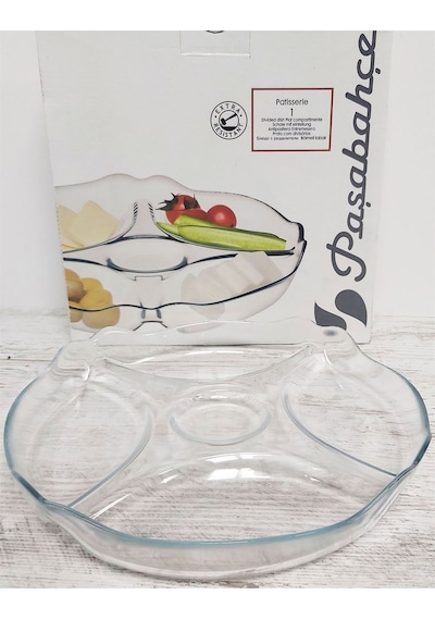 Paşabahçe Basic 2 Li Bölmeli Tabak 25cm