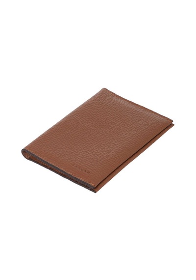 Tergan Taba Deri Unisex Pasaportluk - S1ps00001657-b67 Taba