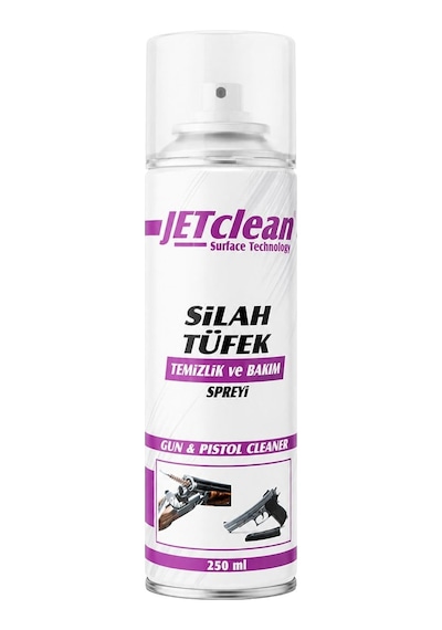 Jetclean 250ml Si Lah Ve Tü Fek Temizlik Bakım Spreyi 4'ü 1 Arada Koruyucu Yağ Ve Pas Sökücü