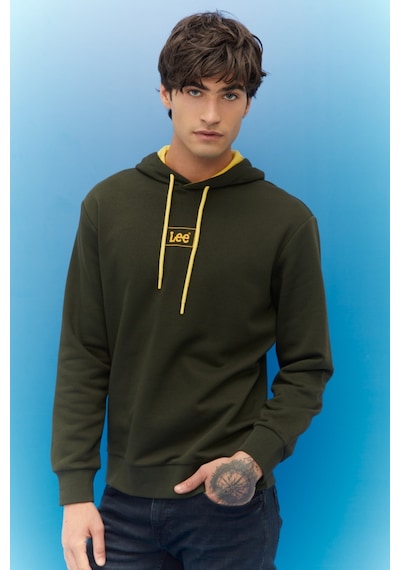 Lee Regular Fit Normal Kesim Kapüşonlu Sweatshirt Çok Renkli