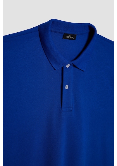 Tudors Erkek Slim Fit Dar Kesim Pamuklu Yumuşak Dokulu Serin Tutan Kumaş Düz Saks Mavi Polo Yaka Tişört-31631-saks Mavi Saks Mavisi Tudors Erkek Slim Fit Dar Kesim Pamuklu Yumuşak Dokulu Serin Tutan Kumaş Düz Saks Mavi Polo Yaka Tişört-31631-saks Mavi Saks Mavisi