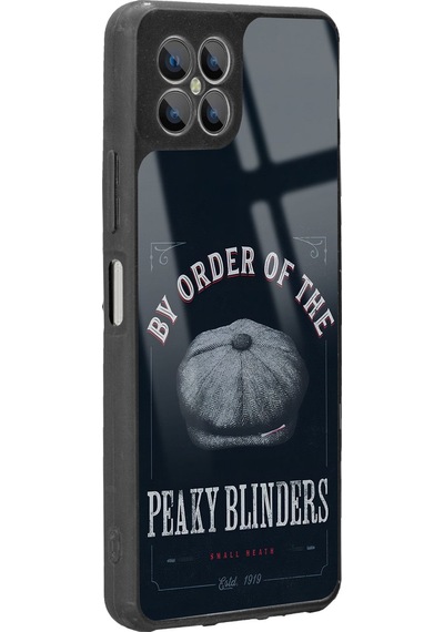 Omix X600 Peaky Blinders Cap Tasarımlı Glossy Telefon Kılıfı Siyah