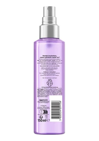 Elseve Hydra Hyaluronik Asit Nem İle Dolgunlaştıran Saç Bakım Spreyi 150ml