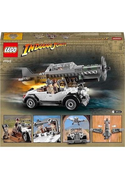 LEGO® Indiana Jones 77012 Fighter Plane Chase 380 Parça