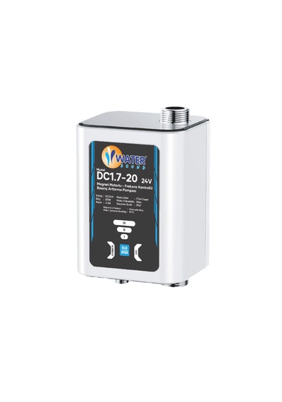 Watersound Dc1.7-20 Magnet Motorlu Frekans Kontrollü Basınç Arttırma Pompası