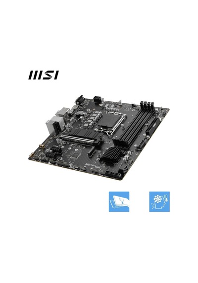 Msı Pro B760m-p Intel Lga1700 Ddr5 Micro Atx Anakart