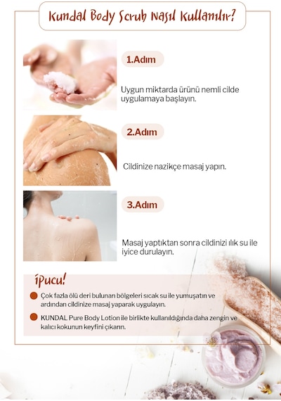 Kundal Macadamia & Sugar White Musk Body Scrub 550 G