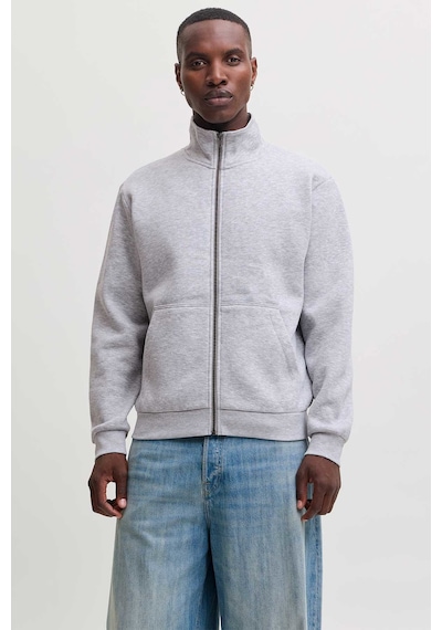 Jack & Jones Jjebradley Sweat Zıp Hn Noos Gri