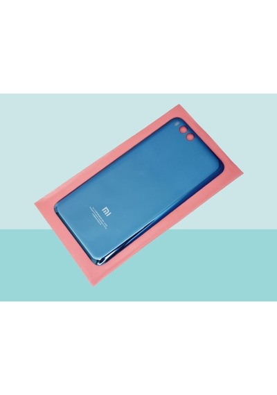 Tkgz - Xiaomi Mi Note 3 Arka Kapak Batarya Kapağı - Mavi Çok Renkli