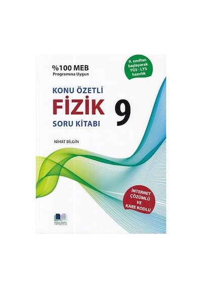 Nihat Bilgin 9.Sınıf Fizik Soru Kitabı - Nihat Bilgin - Nihat Bilgin Yayıncılık