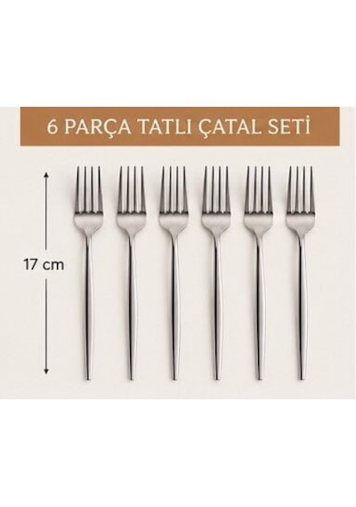 Tatlı Çatalı - Altılı Gümüş