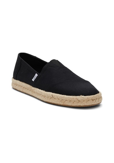 Espadril / Keten Erkek 10019875 Toms Alpargata Rope 2.0 Espadrille Black Siyah