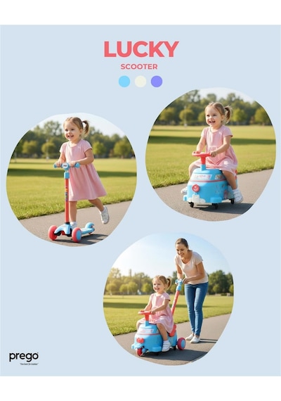 Prego Lucky Scooter Bej L809 Bej