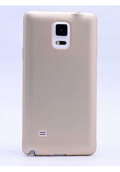 Galaxy Note 4 Kılıf Zore Premier Silikon Kapak Rose Gold