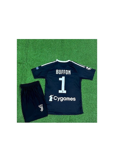 Juventus 2017/18 Sezonu Gianluigi Buffon Kaleci Çocuk Forması Siyah