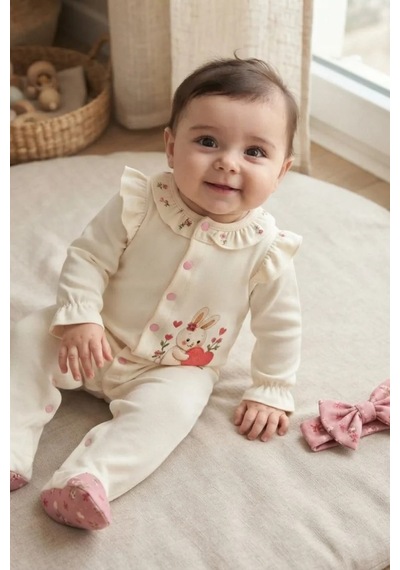 Newworld Unisex 3/ Kalp Temalı 2 Li Tulum Seti Çok Renkli