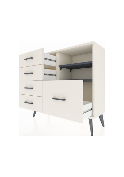 Arges Şifonyer 2 Raflı 5 Çekmeceli 88x30x80 Aytaşı-antrasit/aytaşı Antrasit/aytaşı Arges Şifonyer 2 Raflı 5 Çekmeceli 88x30x80 Aytaşı-antrasit/aytaşı Antrasit/aytaşı