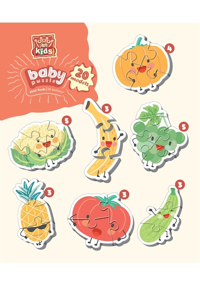 Art Kids İlk Besinler Baby Puzzle