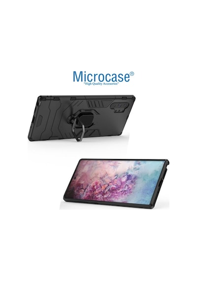 Samsung Galaxy Uyumlu Note 10 Plus Batman Serisi Yüzük Standli Kilif 375396604